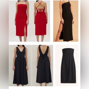 Bundle 4pc Elegant Dresses Abercrombie, Love Bonito